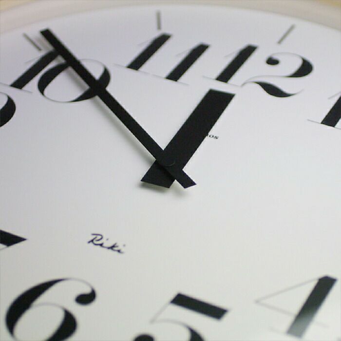 壁掛けフック特典付】Lemnos RIKI CLOCK RC ／ レムノス リキ