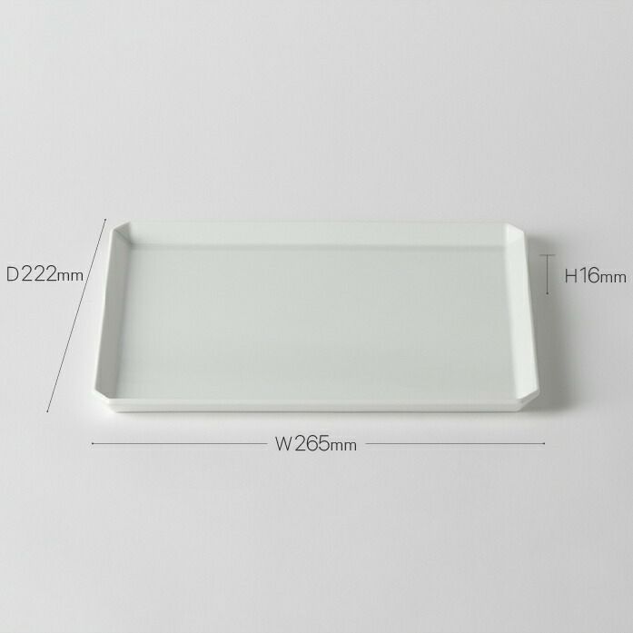 TYSquarePlate270White