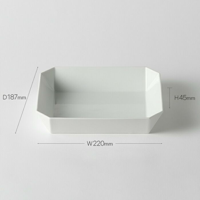 TYSquareBowl220White