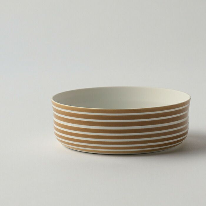 S&BBowl120LightBrown/PlainWhite