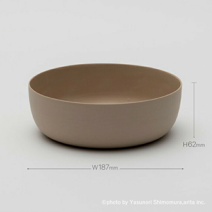 KN（KirstievanNoort）Bowl190GreyClay