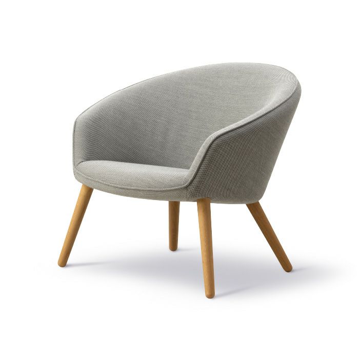 Fredericia（フレデリシア）/Ditzel Lounge Chair（ディッツェルラウンジチェア）/オーク材/オイル仕上げ/ファブリック  G4（Sisu 125）/Model 2632【納期】ご注文後確認 | fremtiden