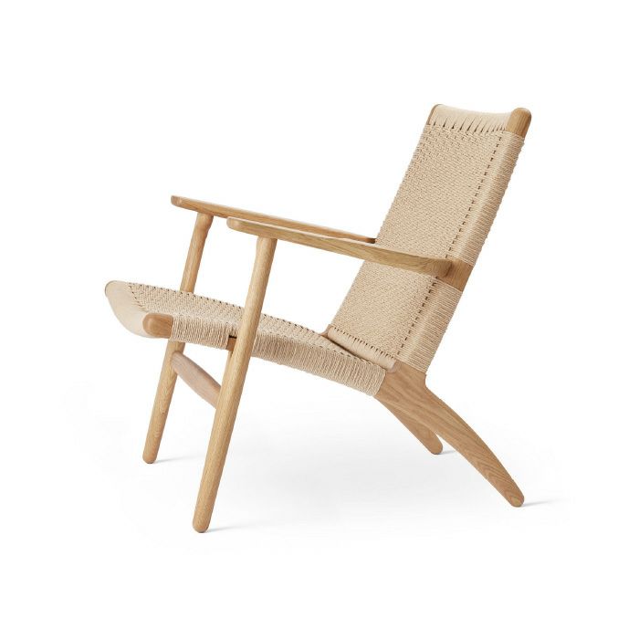 CARL HANSEN & SON（カールハンセン&サン）/CH25/ラウンジチェア/オーク材/オイル仕上げ/ナチュラルペーパーコード  お取り寄せ（約2～3週間/メーカー欠品時を除く） | fremtiden