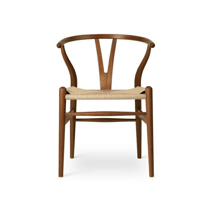 シートクッションプレゼント！】CARL HANSEN & SON（カールハンセン&サン） CH24 Yチェア （ワイチェア） マホガニー材  オイル仕上げ ナチュラルペーパーコード お取り寄せ（約2～3週間/メーカー欠品時を除く） | fremtiden