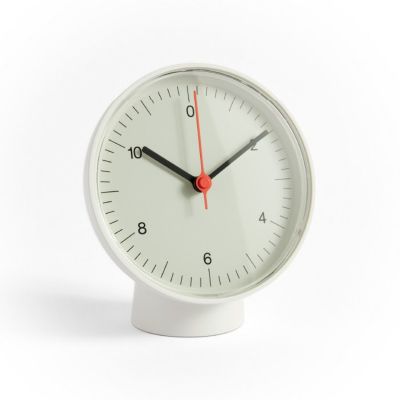 美品 HAY TABLE CLOCK white 置き時計 HAY（ヘイ）/TABLE CLOCK/テーブルクロック/ホワイト 時計 クロック